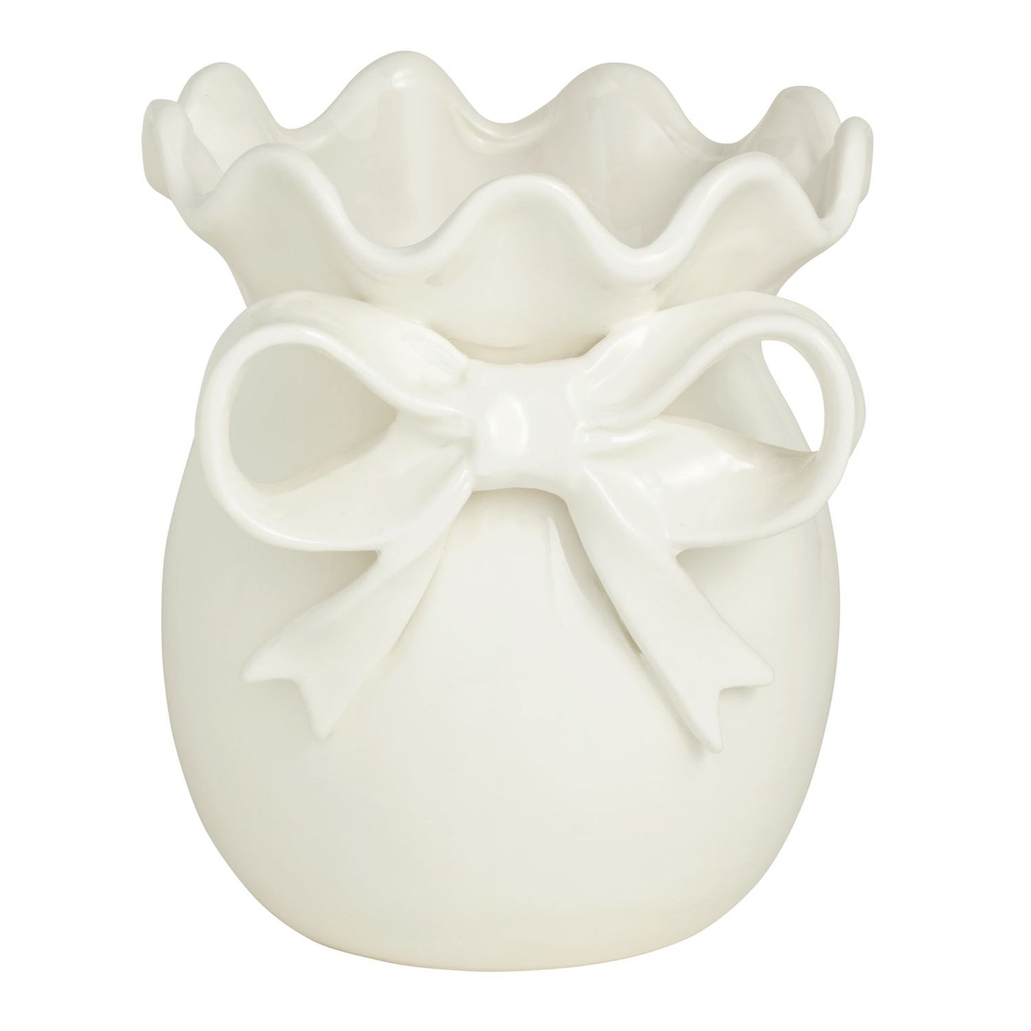 Large Bow Vases