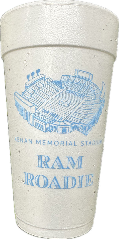 UNC Stadium Foam Cups Qty 25