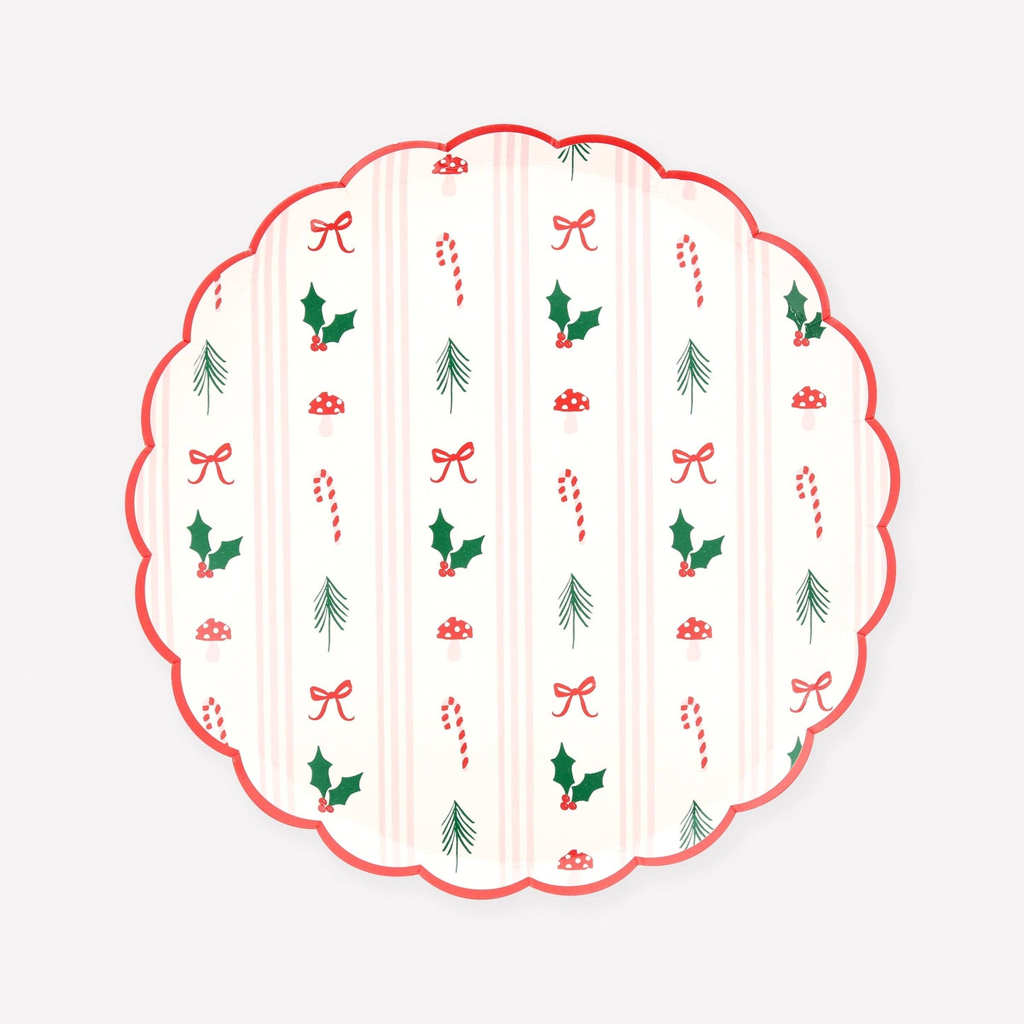 Meri Meri - Festive Icon Stripes Side Plates