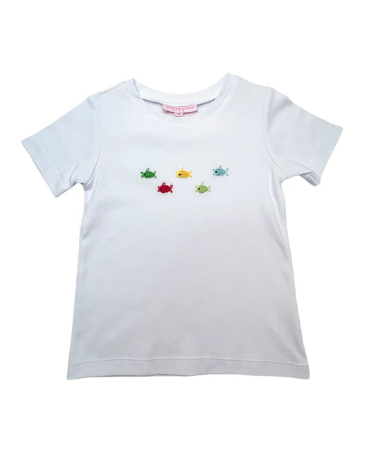 Fish Embroidered Tee