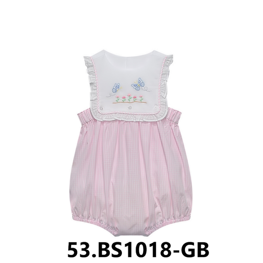 Pink Logan Girl Bubble - Butterfly