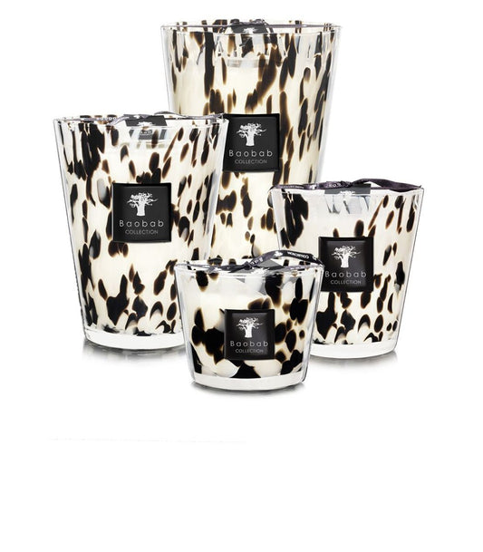 Pearls Black Candle