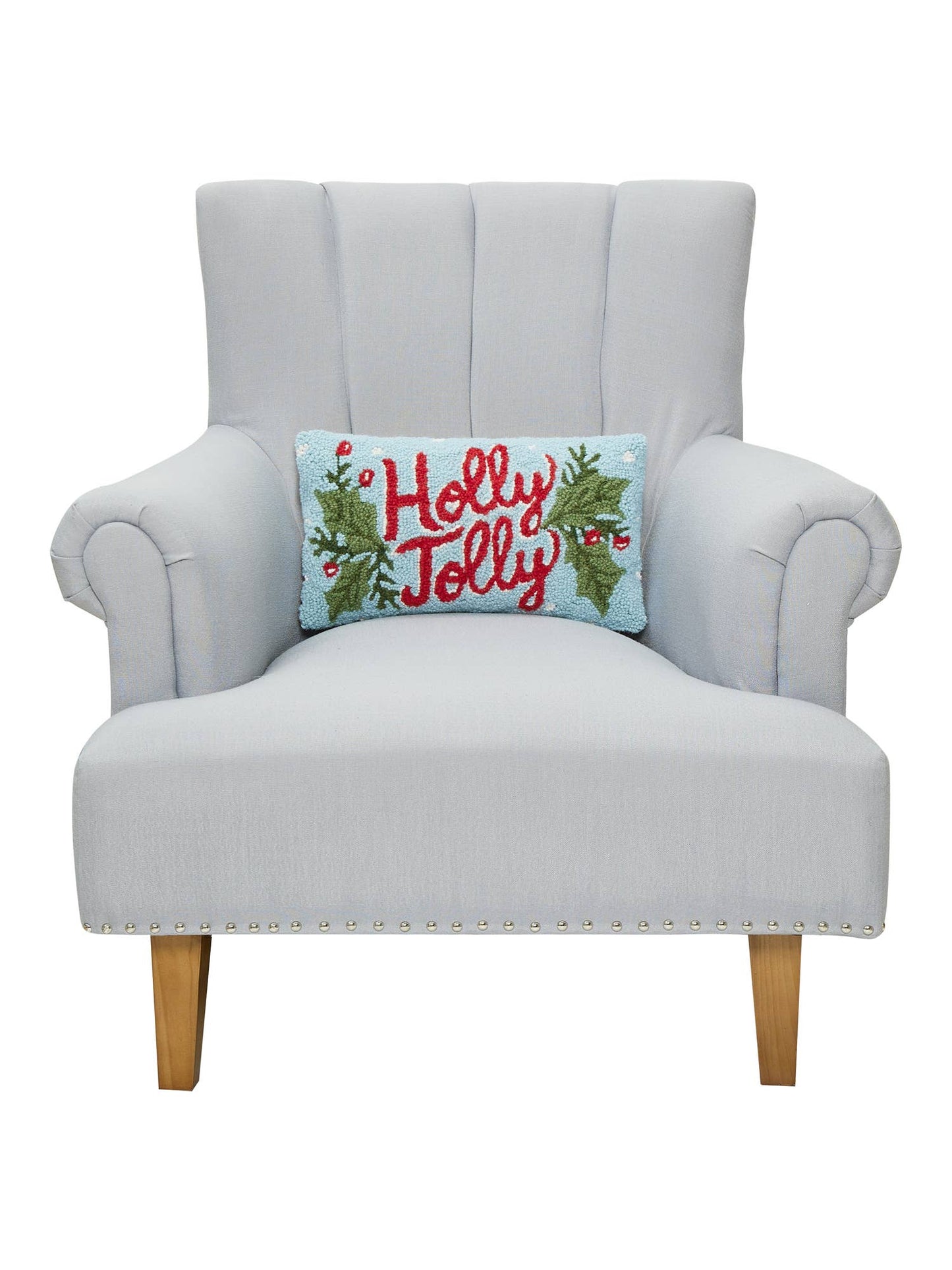 Holly Joy Hook Pillow