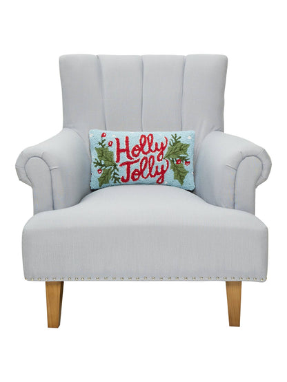 Holly Joy Hook Pillow