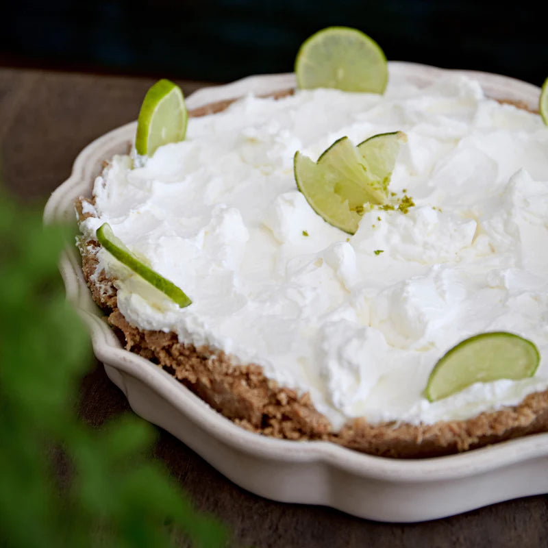 Impressions Pie Dish / White