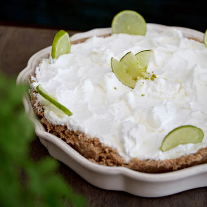 Impressions Pie Dish / White