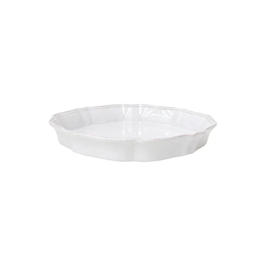 Impressions Pie Dish / White