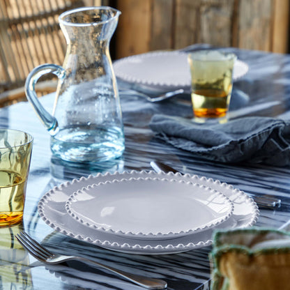 Salad Plate Pearl White