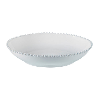 Pasta Serving Bowl Pearl White