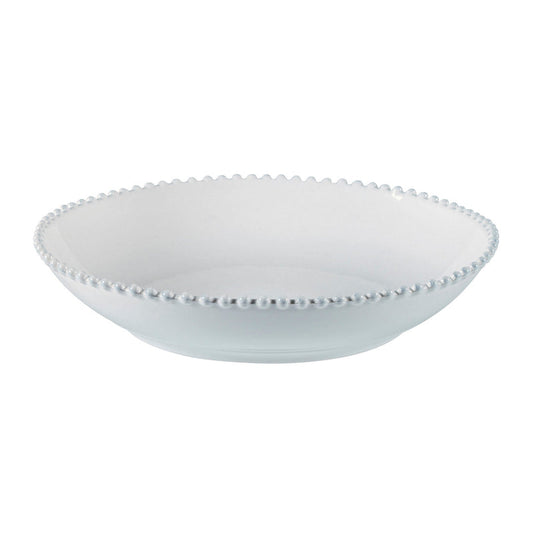 Pasta Serving Bowl Pearl White