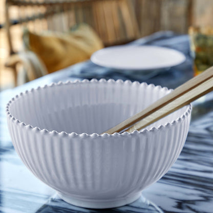 Salad Bowl Pearl White