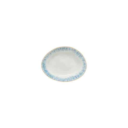 Oval Bread Plate Brisa Ria Blue