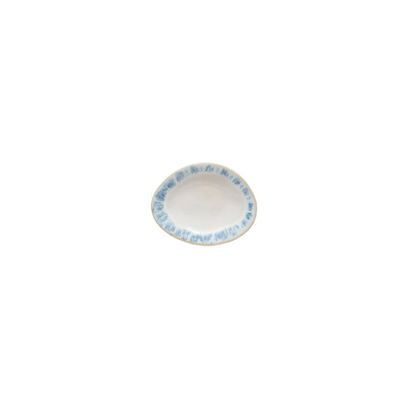 Oval Mini Plate Brisa Ria Blue