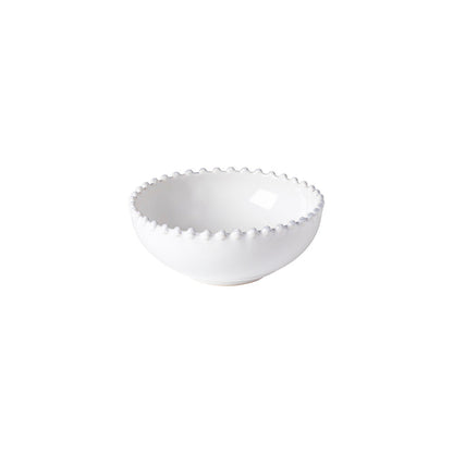 Low Bowl Pearl White