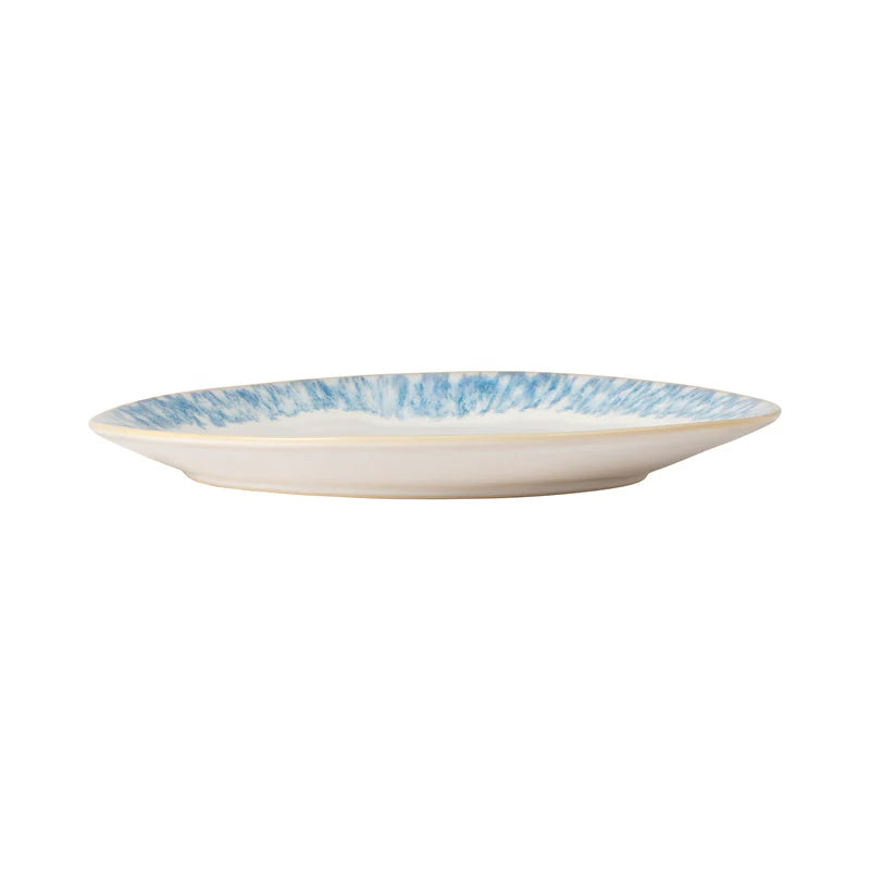 Brisa Ria Oval Dinner Plate - Blue