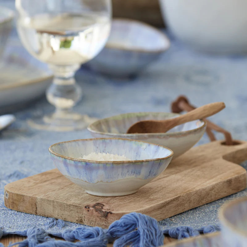 Brisa Ria Small Oval Bowl - Blue