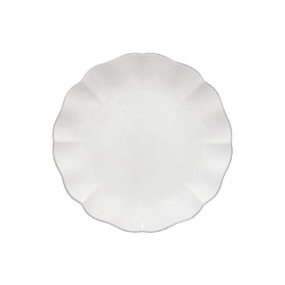 Rosa Dinner Plate White