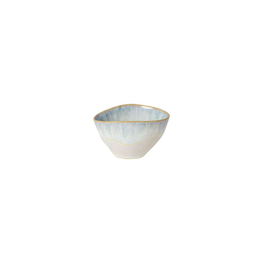 Brisa Ria Oval High Bowl - Blue