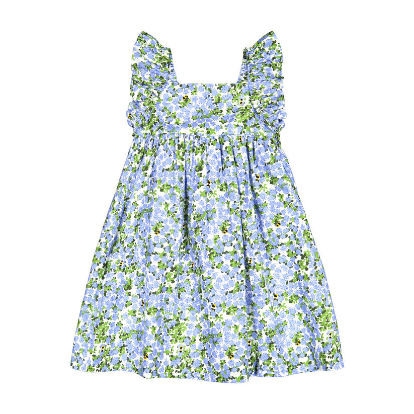 Sawyer Blue Hydrangea Dress