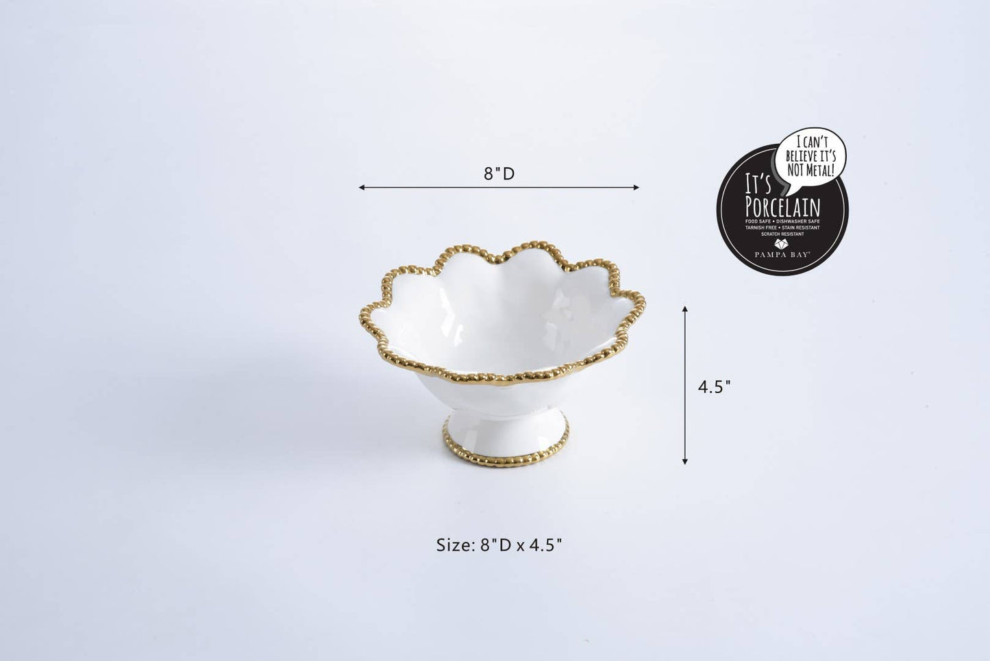 Saleron Footed Bowl