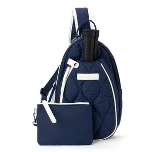 Pickleball Courtside Sling - Navy / White