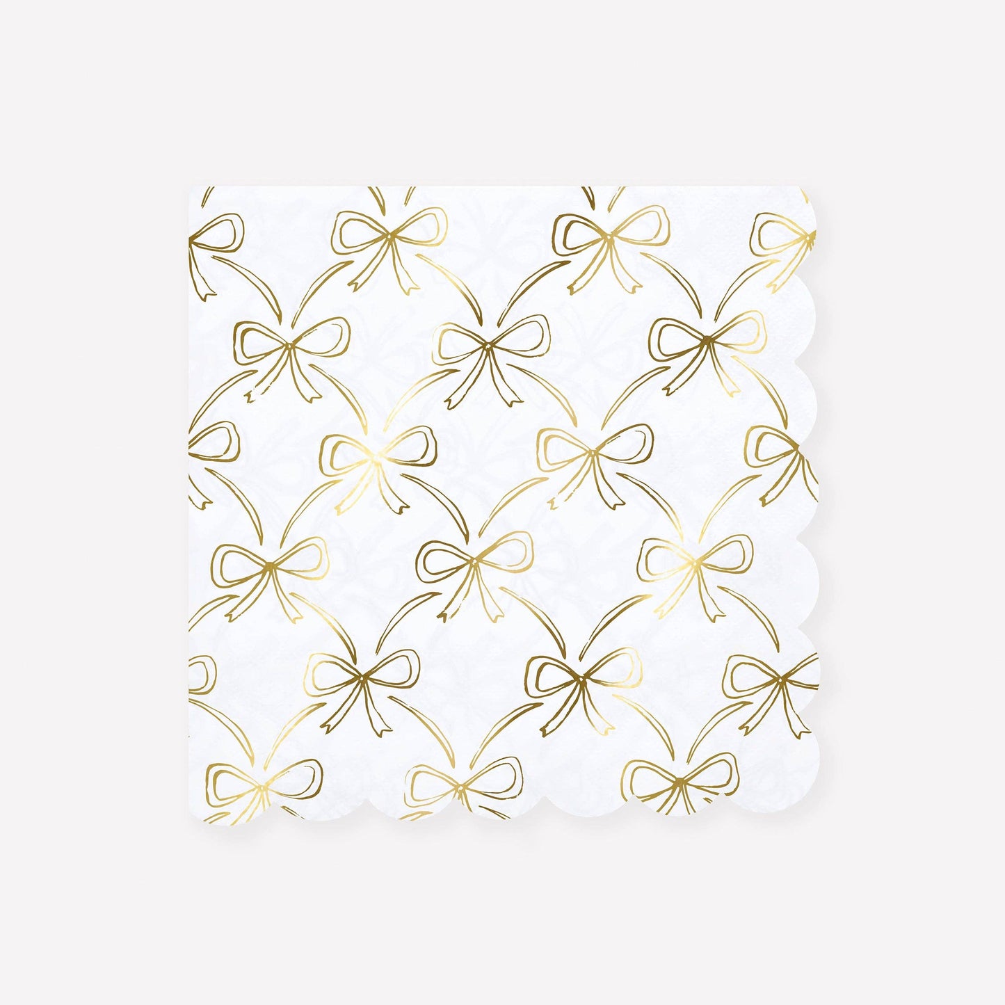 Meri Meri - Gold Bow Large Napkins