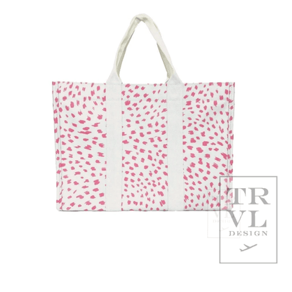 Spot on! Large Tote - Spot Pink