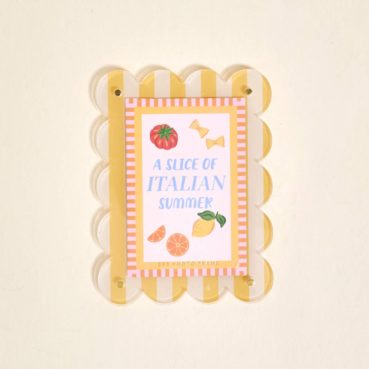 Mini Acrylic Picture Frame Magnet–Limoncello – paperbuzz & Lamb's Ear