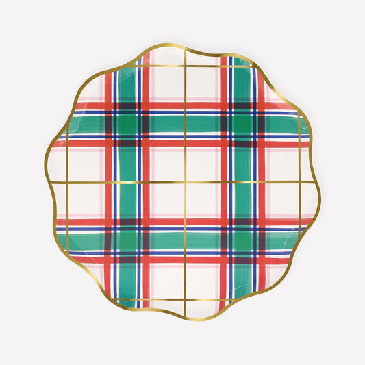 Meri Meri - Tartan Side Plates