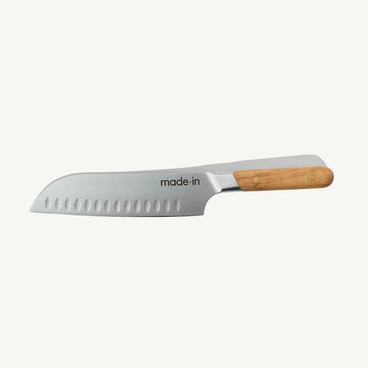 7" Santoku Knife - Olive Wood