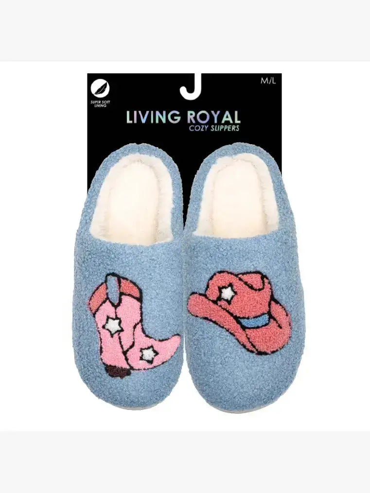 Indoor / Outdoor Slippers - Kids - Puppy Dog Faces - Cream