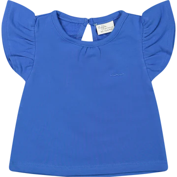 Royal Blue Ruffle T-Shirt