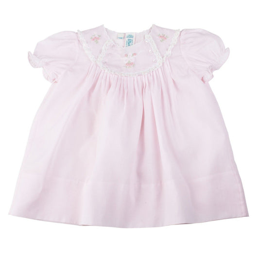 Pink Vintage Bow Dress