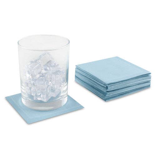 Sky Blue 1/4 Fold Cocktail - 30x