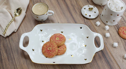Heart Trays with Handles
