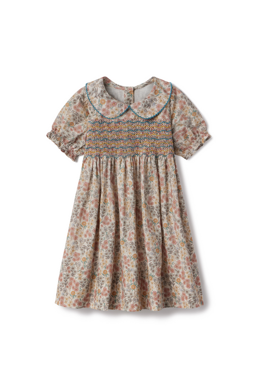Emmy Dress - Scattered Wildflower