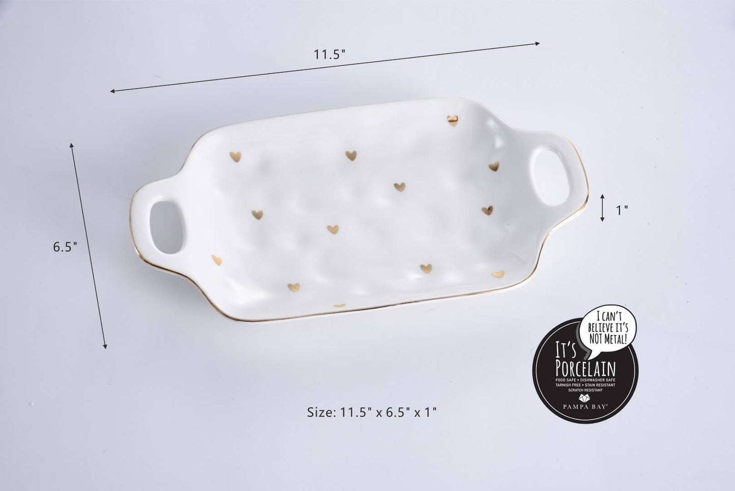 Heart Trays with Handles