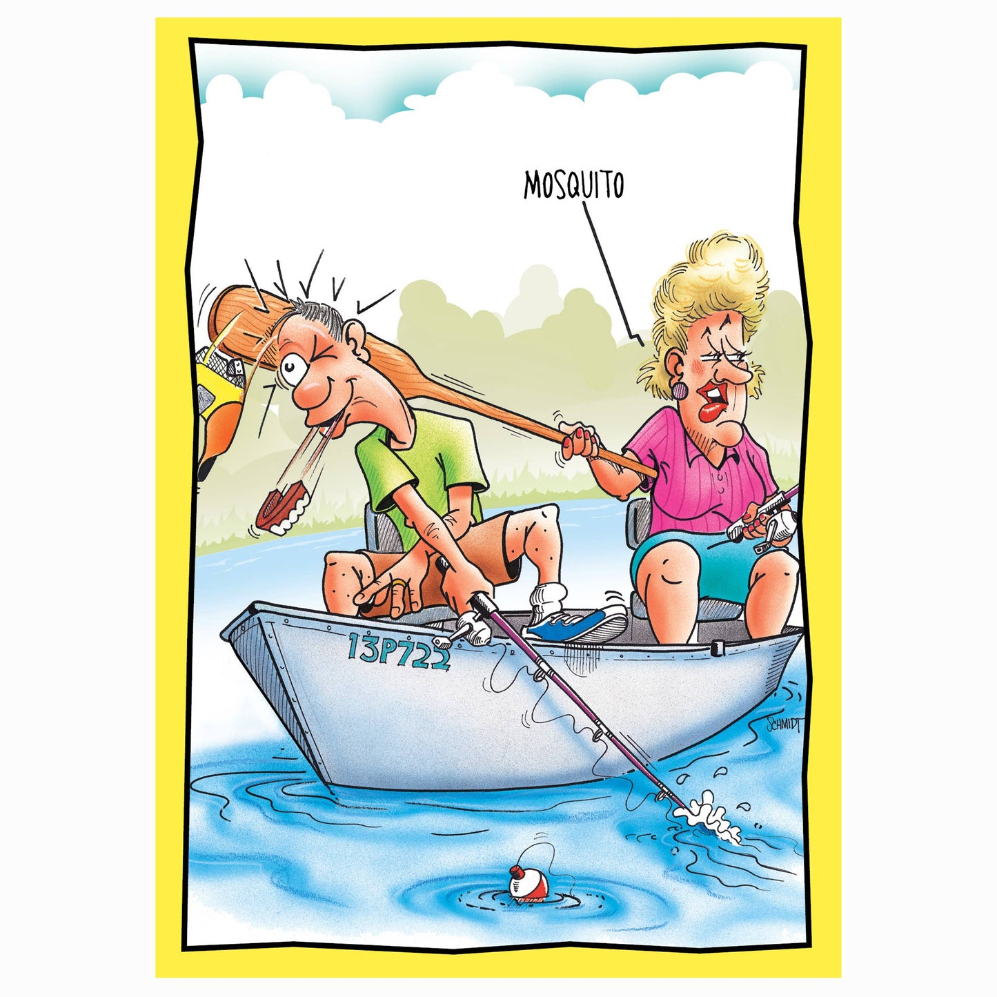 Mosquito Anniversary Card