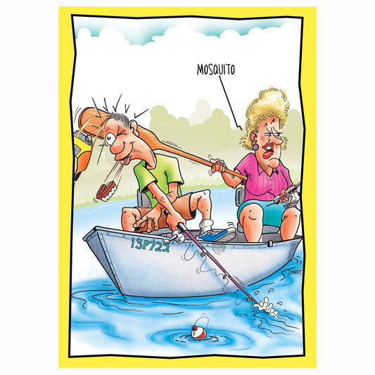 Mosquito Anniversary Card