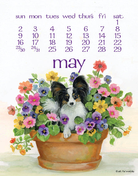 2027 Dogs Days Calendar