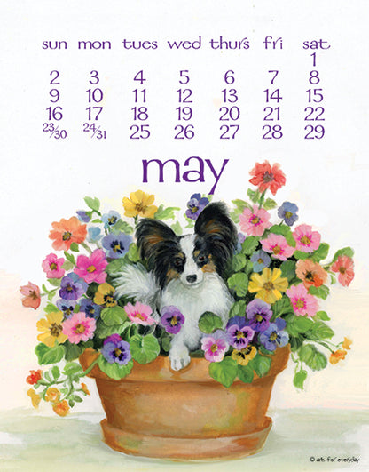 2027 Dogs Days Calendar