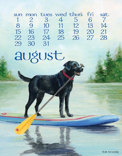 2027 Dogs Days Calendar