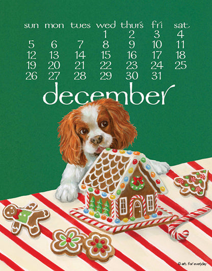 2027 Dogs Days Calendar