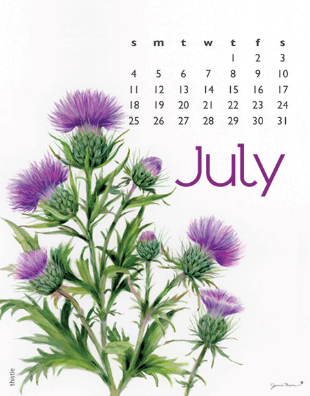 2027 Flowers Calendar