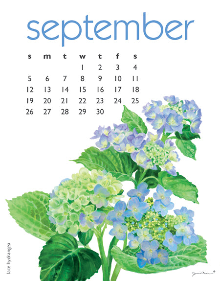 2027 Flowers Calendar