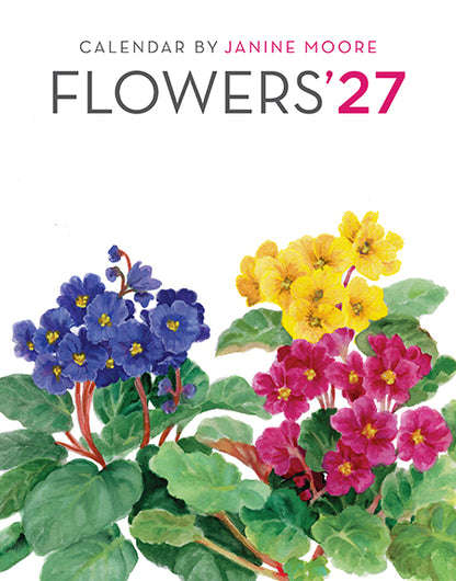 2027 Flowers Calendar