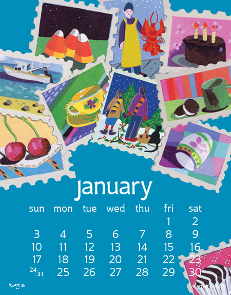 2027 Kate Libby Calendar