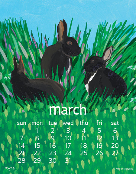 2027 Kate Libby Calendar