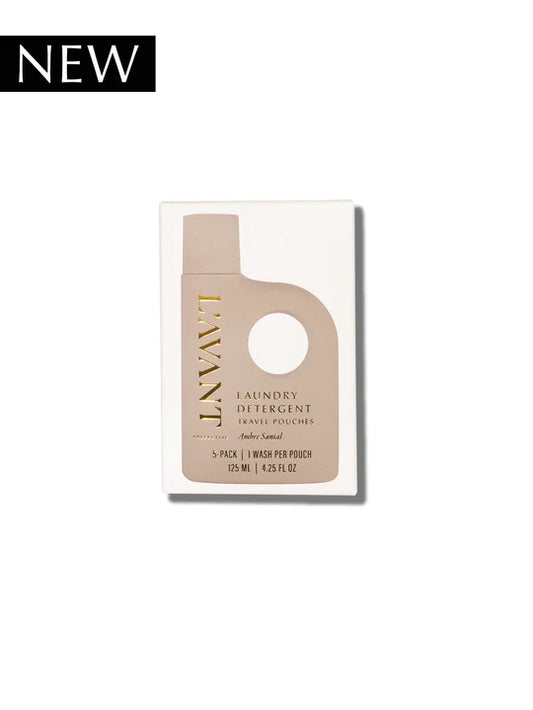 Laundry Detergent Travel Pack, Set of 5 - Ambre Sa