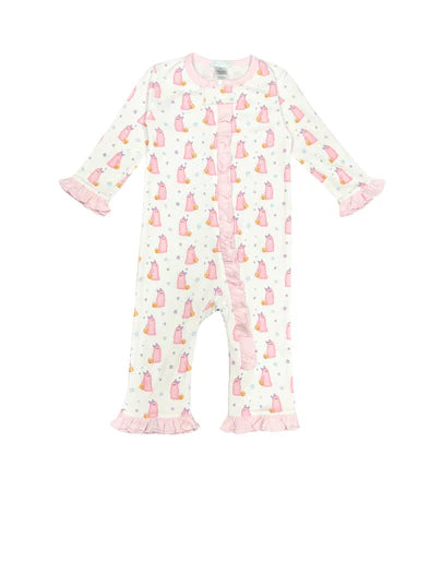 Pink Ghost Footless Pajama